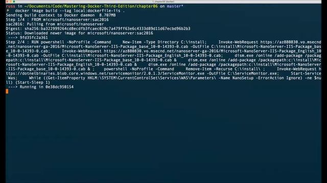 Mastering Docker - Third Edition | 6. Windows Containers смотреть онлайн