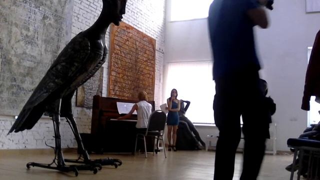 Анастасия Суднева, фрагмент, Музыкальный вечер на чистых прудах от 8 июля 2017 (VID 20170708 184424 смотреть онлайн