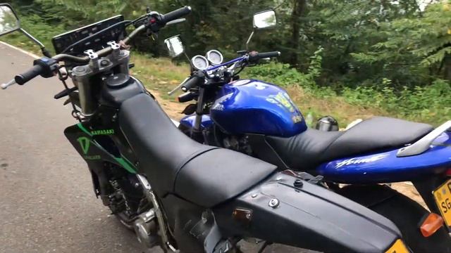 Honda hornet 250 & Kawasaki D tracker