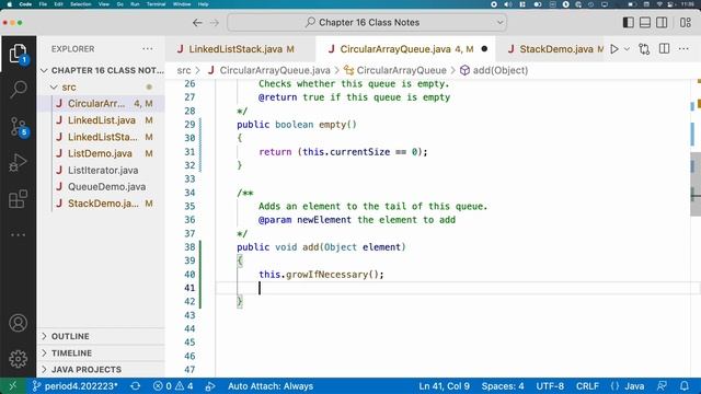 Software Engineering Data Structures 02.20: Implementing a Queue with a Circular Array смотреть онлайн