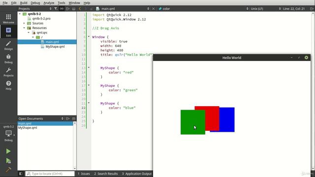 002 Object positioning using Z смотреть онлайн
