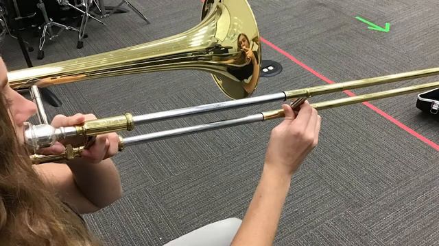 Trombone Slide Positions смотреть онлайн