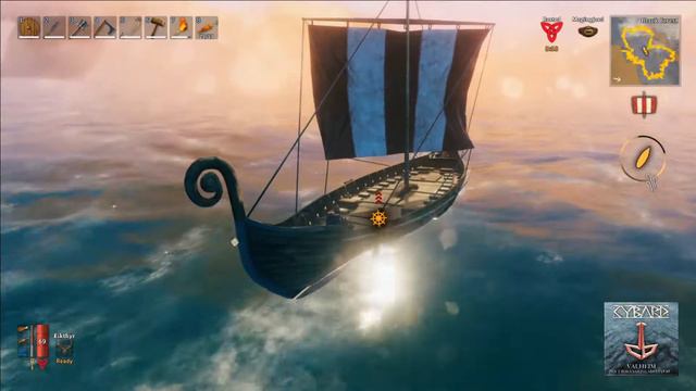 Cybard - Valheim - Out for a Sailing Adventure смотреть онлайн