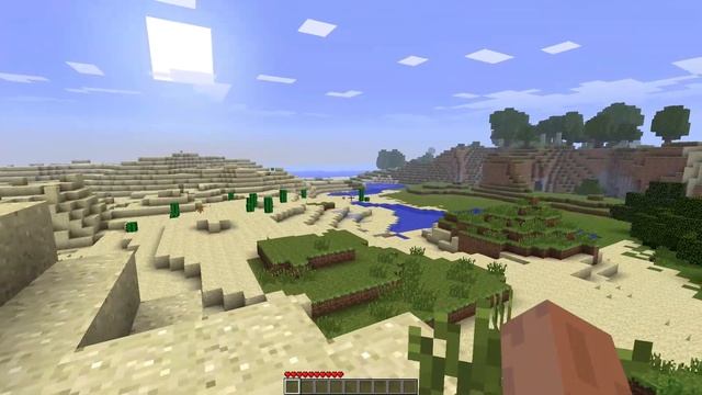 Был найден мир с заставки Minecraft! смотреть онлайн