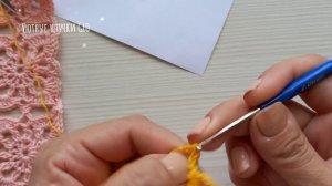 Безотрывное вязание крючком. Разбираемся на простом и симпатичном мотиве.