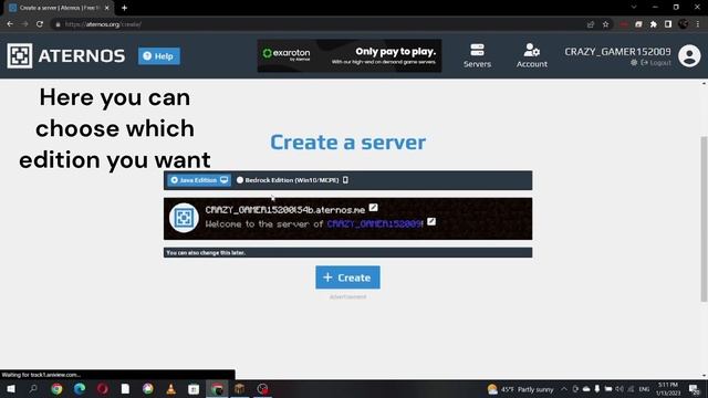 How to make Minecraft/Tlauncher, java/bedrock edition server смотреть онлайн