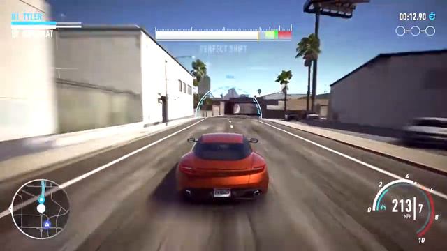 NFS Payback Riot Club Drag race┃Auston Martin DB 11┃Manual gear shifting смотреть онлайн