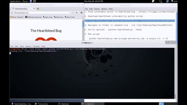 OpenSSL Heartbeat (Heartbleed) Vulnerability Tutorial (CVE-2014-0160) смотреть онлайн