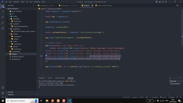 Error Handling in Node Expressjs REST API | Custom Error Class смотреть онлайн