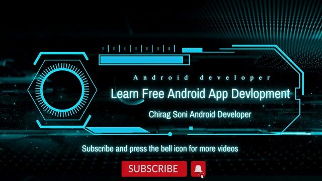 Learn Free Android Development with Chirag Soni || #androidstudio #chiragsoni смотреть онлайн
