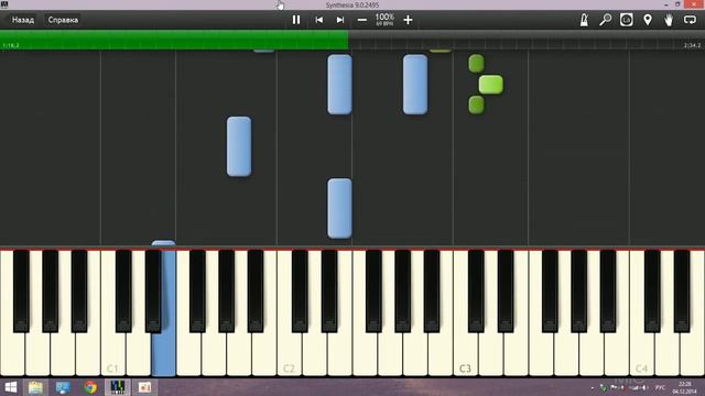 ABBA - Happy New Year Piano смотреть онлайн