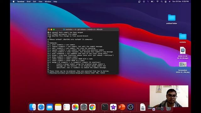Part 14: How to perform git squash (merge 2 or more commits into single commit)? смотреть онлайн