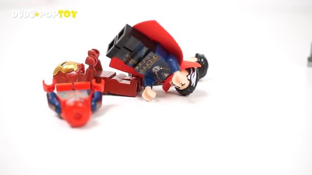 Marvel Lego Infinity War Avengers Hulk, Iron Man, Spider Man! Go! Defeat the Thanos! - DuDuPopTOY смотреть онлайн