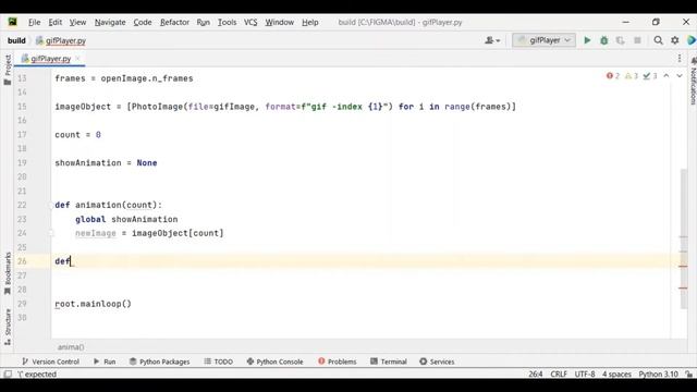 How to Play a Gif File in Python Tkinter смотреть онлайн