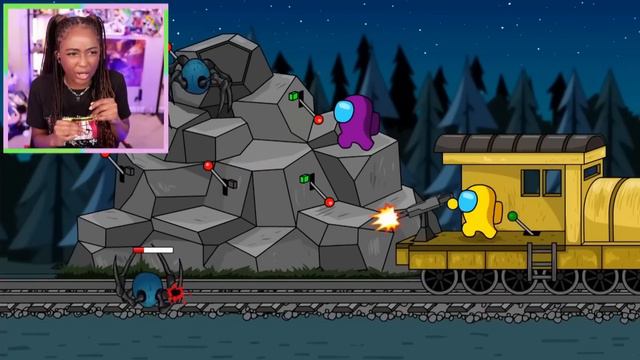 Among us vs boxy Boo & Cho-Cho Charle смотреть онлайн