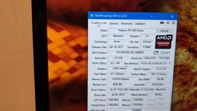 Тест RX 580 4Gb HIS.mp4 смотреть онлайн
