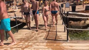 Обзор пляжа отеля REEF OASIS BLUE BAY RESORT & SPA 5* /Египет , Шарм/апрель 2019