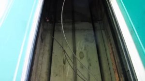 Натяжка новых канатов лифта