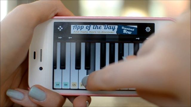 My heart will go on - Iphone piano [HD] смотреть онлайн