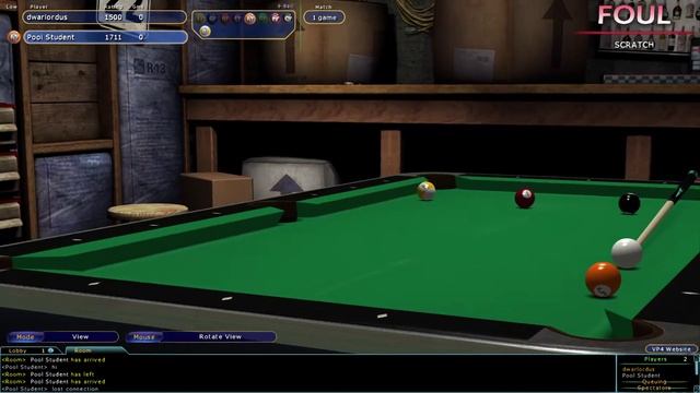Virtual Pool 4 Multiplayer Gaming #2 смотреть онлайн