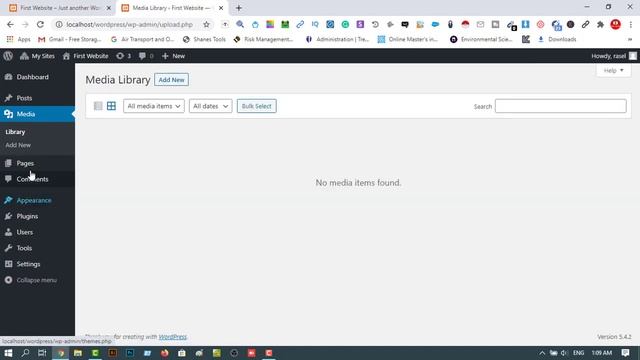 WordPress Admin Panel Dashboard Introduce/Overview | WordPress Bangla Tutorial | Part - 04 | Rh Tec смотреть онлайн