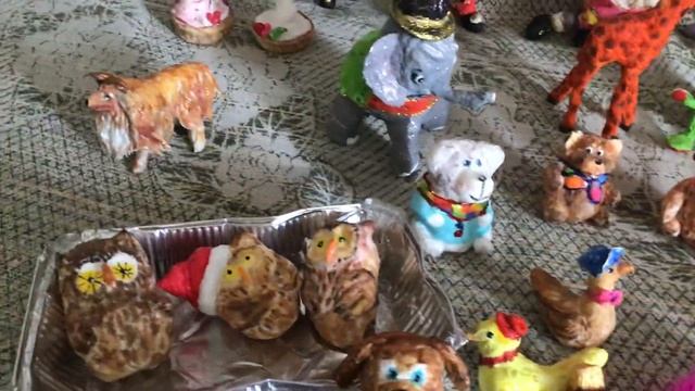 Елочные игрушки из ваты смотреть онлайн