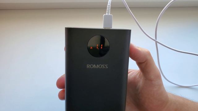 ROMOSS (PEA40) Zeus  40000mAh Power Bank 18W. Обзор и тест.