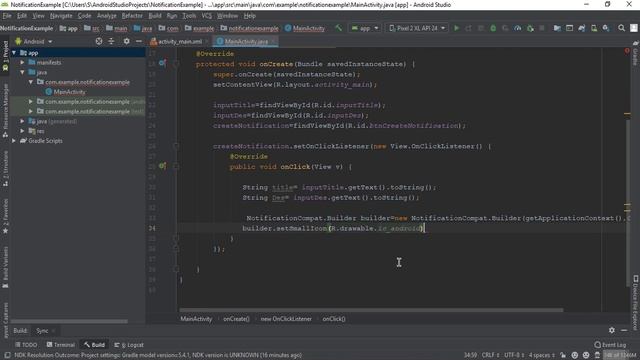 Android tutorial - 33 - Create Simple Notification in android | Dynamic Title Notification смотреть онлайн