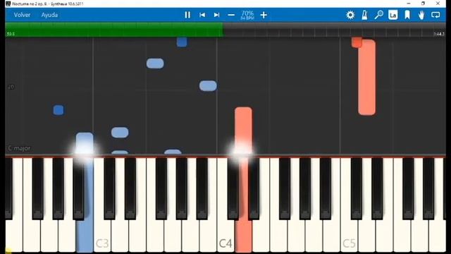 Nocturne Op. 9 - Chopin - Piano tutorial for beginners. смотреть онлайн