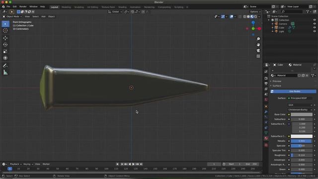 Молоток менее чем за 2 минуты (Blender) 2.90.0 смотреть онлайн