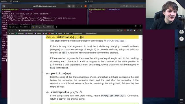 python: str.translate (intermediate) anthony explains #205 смотреть онлайн