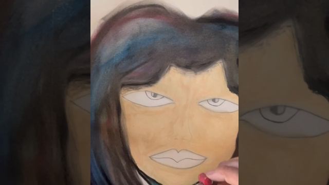 Sketching Tiffany & Playing with oil Pastels. смотреть онлайн