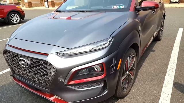 I Randomly Saw A 2019 Hyundai Kona Iron Man Special Edition In A Parking Lot