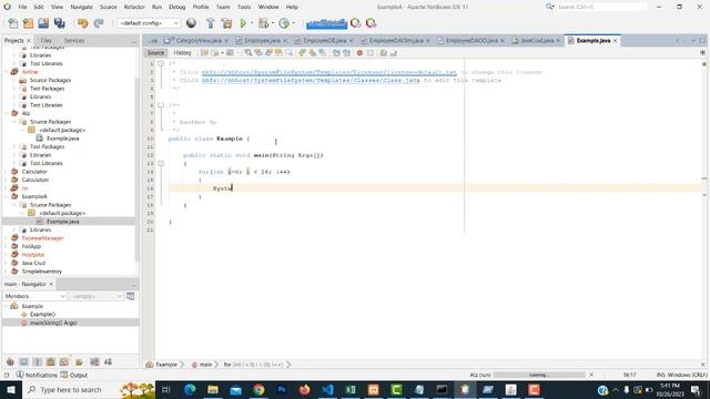 How to Print A-Z in Java смотреть онлайн