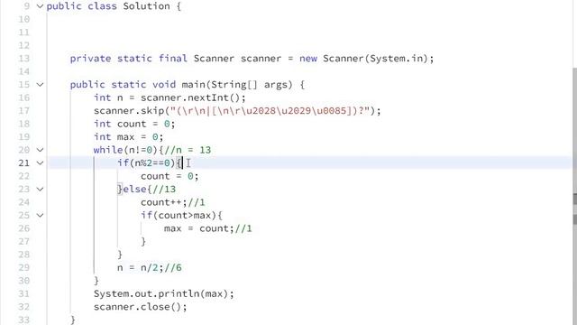 Hackerrank Day 10: Binary Numbers Solution - Java | Hackerrank 30 Days Of Code смотреть онлайн