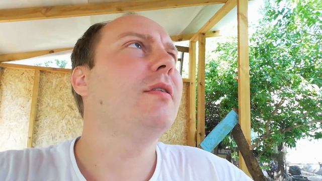 Строительство сарая своими руками. 4 серия