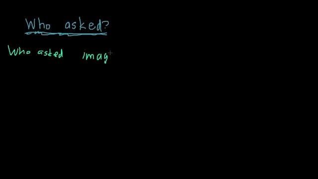 Using math to find “Who asked?” смотреть онлайн