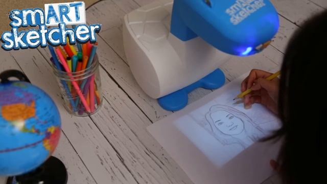 Sketch Your Favorite Selfie with smART Sketcher for Tracing Tuesday! смотреть онлайн