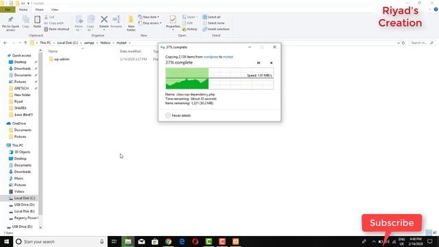 Easy way Wordpress installation with xampp || Beginer Wordpress learner || 2020 |TecH Bangla LearN смотреть онлайн