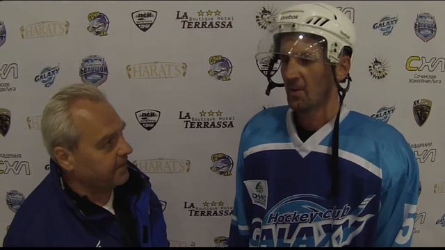 Лучший игрок матча Евгений Чуриков (Галактика) 26.09.2015 смотреть онлайн