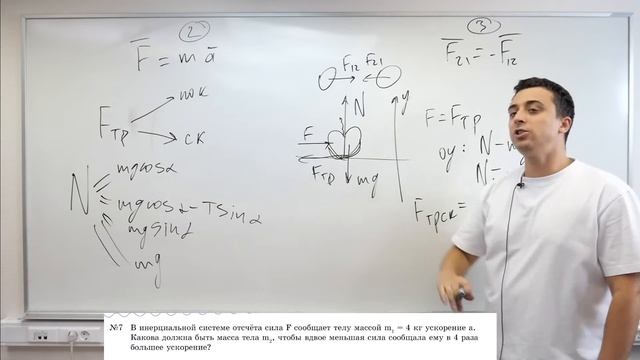 Как решать задачи на кинематику и динамику? | ЕГЭ по физике | Саня Эбонит | 100балльный репетитор смотреть онлайн