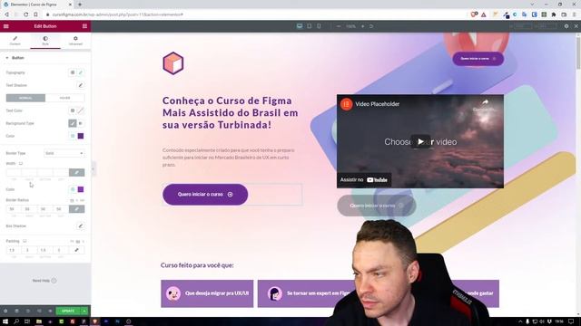 Do Figma para o Elementor Wordpress - Criação de site ao vivo смотреть онлайн