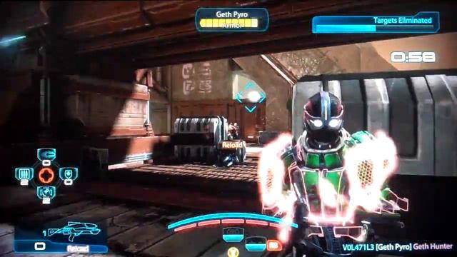 Mass Effect 3 Online Gameplay (p2) - Fighting The Geth смотреть онлайн