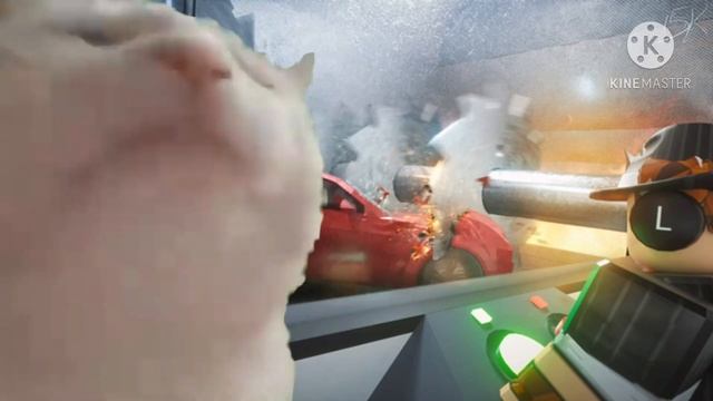 Cat vibes to Roblox Car Crushers 2 Bass Blaster song смотреть онлайн