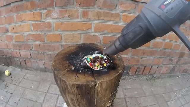 Crazy Experiment / Heat Gun vs Fire Cookie / Amazing Experiments With Fire смотреть онлайн