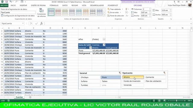 DVOE1 M03S02 Excel 15 Tabla Dinamica 03-2 смотреть онлайн