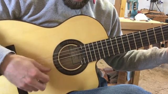 Guitar #92 - Cutaway blanca noodling смотреть онлайн