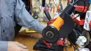 Доработка стойки для УШМ P.I.T. 115/125 мм под резку с углом 45 град.