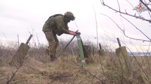 Боевая работа специалистов топографической службы ЗВО