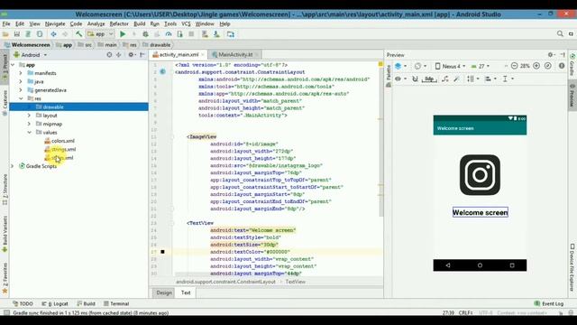How to make splash screen in android studio(Kotlin)||Hindi/Urdu смотреть онлайн